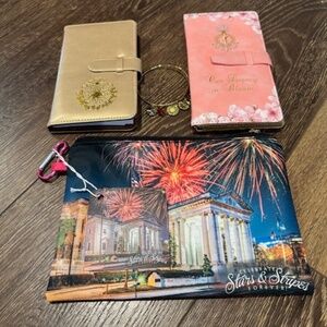 Daughters of the American Revolution: Jewelry and Planner Lot of 4